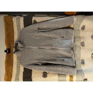 L.L.Bean Sweater Fleece Full Zip Jacket Gray - Women's Medium (REG)